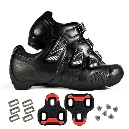 

Zol Stage Road Cycling Shoes with Look Keo Cleats (Black 41 CM (EU)/ 8.5 (US) New with box)