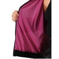 thumbnail image 5 of DARING DIVA Plus Size Sequin Bomber Sparkle Shiny Glitter Outfits 2X Hot Pink, 5 of 6