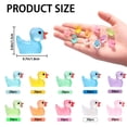 thumbnail image 2 of Figuras de pato DULEFUN Luminous Minirresina, 200 unidades, 10 colores, 2 of 7