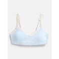 thumbnail image 4 of Weekend Academy Girls 2Pk Cotton Triangle Bralette, Sizes XS to XXL, 4 of 4