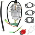 thumbnail image 2 of Bilot Carburetor for UST GG5500 GG7500N JF182 5500 7500 Watt Generator Fuel Line Filter Gasket Switch, 2 of 6