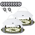 thumbnail image 1 of Flea Trap Uniwons, color gris, recargable con 8 discos adhesivos, 1 of 7