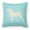 Multicolor, variant on Anatolian Shepherd Checkerboard Blue Fabric Decorative Pillow
