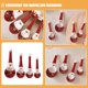 thumbnail image 4 of 1 Juego de cucharas medidoras de cerámica con temática de Papá Noel, bonitos accesorios de cocina navideños para hornear y cocinar, cuchara medidora de cerámica, 4 of 8