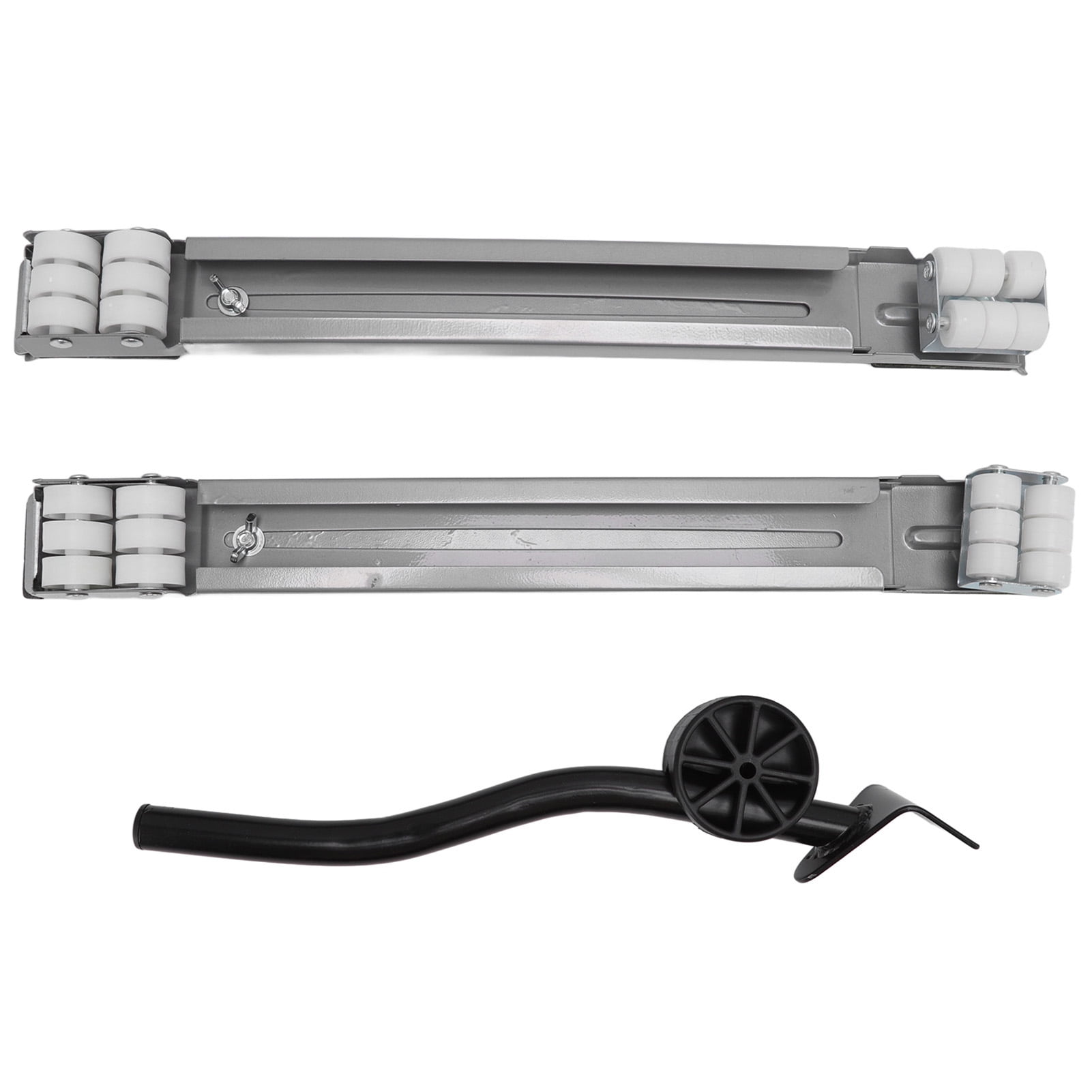 NFTIGB Extensible Appliance Roller 661 LBS Load Bearing Universal Wheel Base for Washing Machines Refrigerators Dryers Dishwashers Heavy Objects Silver (17.7-27.6 in / 45-70 cm)