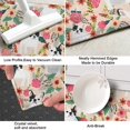 thumbnail image 3 of Cute Cartoon Rose with Dog Bulldog Kitchen Rug Mat,Kitchen Runner Rugs Non Skid Washable,Decorative Kitchen Floor Mats for Kitchen,Sink,Laundry,17"X47", 3 of 5