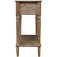 thumbnail image 4 of Pemberly Row Traditional Console Table in Driftwood Caramel Wood, 4 of 8