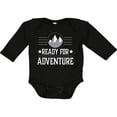 thumbnail image 3 of Inktastic Ready for Adventure Hiking Camping Boys or Girls Long Sleeve Baby Bodysuit, 3 of 5