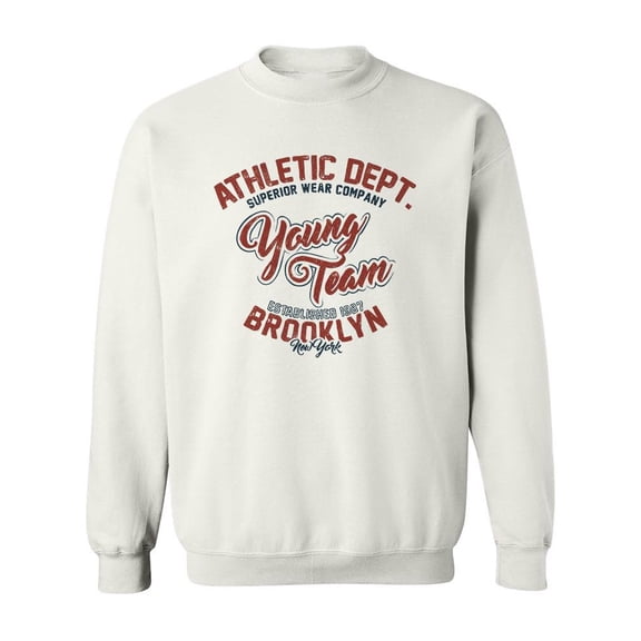 Athletic Department Young Team Sweatshirt Men -Image by Shutterstock, Male 4X-Large