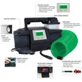 thumbnail image 3 of Slime 40063 Tire Inflator, Portable Car, SUV, 4x4 Air Compressor, Elite Heavy Duty, Inflate Right Automatic Shut Off, with Digital 99 psi Display, Long Hose and LED Light, 12V, 3 min Inflation, 3 of 4