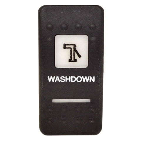 Carling Boat Rocker Switch Cover | Washdown Black Actuator