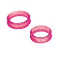 thumbnail image 1 of Heritage Shear Finger Thumb Rubber Ring Sets Comfort and Control Grooming Tool (Pink Sparkle), 1 of 1