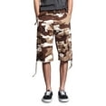 thumbnail image 1 of G-style USA Men's Belted Camo Cargo Shorts 9AP10 - BROWN CAMO - 52, 1 of 6