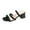 Black, variant on TAGOLD Womens High Heels Shoes,Women's Fashionable Casual Solid Color Heel Strappy Slippers High Heels Shoes