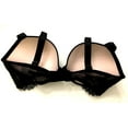 thumbnail image 3 of Victoria's Secret Very Sexy Push-up Bra Shine Butterfly Rhinestone Black Cup Size 36DD NWT, 3 of 4