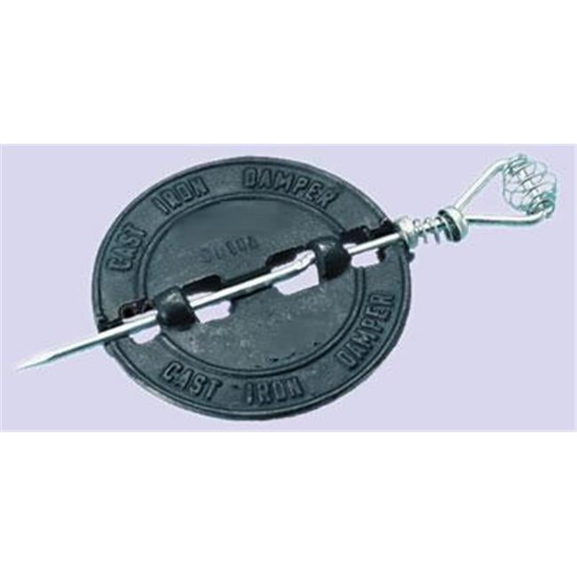 Imperial Manufacturing Group BM0050 5 Inch Castiron Stovepipe Damper