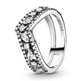 thumbnail image 4 of Pandora Sparkling Marquise Double Wishbone Ring - 199095C01-50, 4 of 4