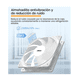 thumbnail image 4 of Ventilador de Pc 120mm Silencioso Sin Luz Para Pc Lab.G Blanco, 4 of 4