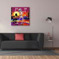 thumbnail image 3 of Epic Graffiti 'Skeleton Dance' by Howie Green, Canvas Wall Art, 37"x37", 3 of 8