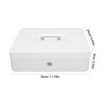thumbnail image 2 of ELAYARD Locking Cash Box Iron Money Case For Daily Transactions 1 Set, 2 of 8