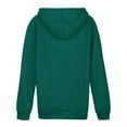 thumbnail image 6 of Women Blouses Light Hoodie Women Mature Womens Sweaters Womens Long Sweatshirts Hoodies Pocket Neon Slogan Print Drawstring Hoodie Sweatshirt Sweatshirts Active Cowl Neck Sweatshirt Pullover Black L, 6 of 8