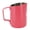 Rose Red, variant on Yajisi 15.2 oz / 450ml Stainless Steel Milk Frothing Pitcher Coffee Steaming Cup with Ergonomic Handle, Pink