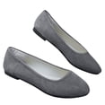 thumbnail image 2 of AUDeals Women's Block Heel Pumps, Pointed Toe Dress Shoes with Portable Comfort for Office, Party and Daily Wear (Dark Blue, 8), 2 of 9