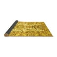 thumbnail image 2 of Ahgly Company Indoor Rectangle Abstract Yellow Modern Area Rugs, 3' x 5', 2 of 4