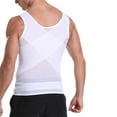 thumbnail image 3 of Dpytoraw Men Body Vest Tight Tank Top Compression Shirt Underwear, 3 of 3