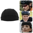 thumbnail image 2 of Shisuyan Universal Cycling Helmet Unisex Outdoor Safe Riding Caps Elastic Fabric Black Color One Size Fits Most, 2 of 9