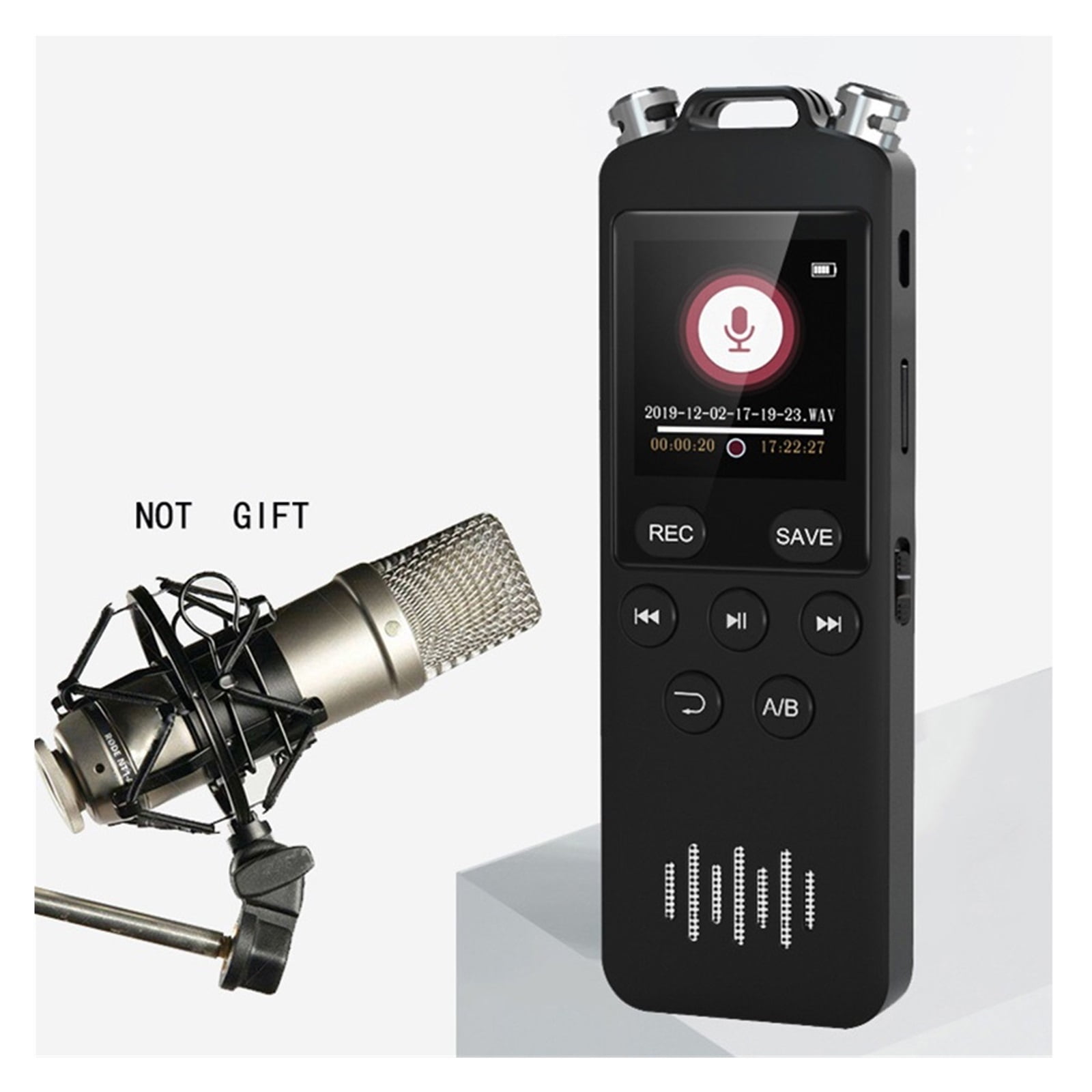 Digital Voice Recorder Voice Activated Recorder for Lectures Meetings Sound Recorder Recor