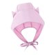 thumbnail image 4 of Sombrero para el sol con orejas para mujer, pañuelo suave para la cabeza, bandana de moda para exteriores y verano Rosa, 4 of 9
