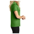 thumbnail image 3 of Yellow Rooster Women's Performance Fine Jacquard Polo Vine Green M, 3 of 6
