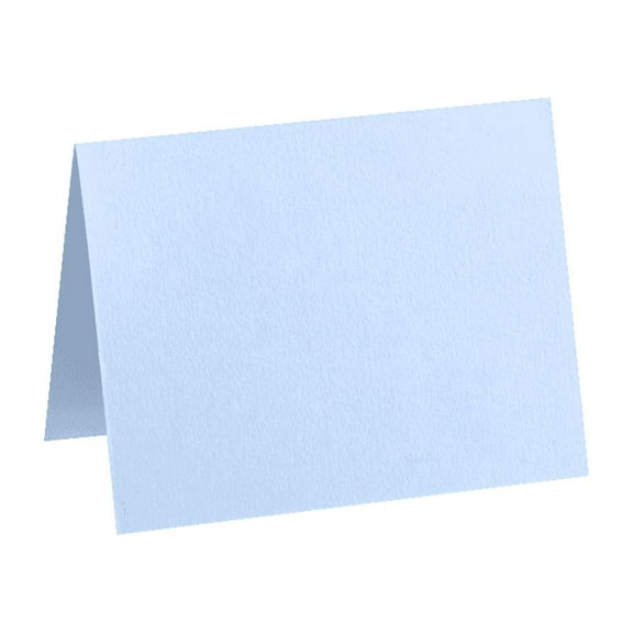 LUXPaper A2 Folded Card, Baby Blue, 4 1/4 x 5 1/2, 50/Pack