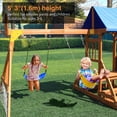thumbnail image 7 of Suniboxi Wooden Swing Set/Playset Kids Toddler Playground Set, 7 of 7