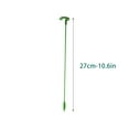 thumbnail image 1 of Plant Support Stakes | 10-Pack Green Plastic Plant Stakes | Adjustable Flower Support Rods for Roses Peonies Lilies | Anti-Lodging Garden Stakes for Potted Plants, 1 of 1