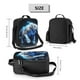 thumbnail image 2 of Disketp Futuristic Blue Light White Tiger Bolsa Térmica Estampada para Almuerzo, Lonchera para Hombres y Mujeres Adultos, 2 of 7