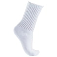 thumbnail image 1 of Men's Wholesale King Size Cotton Crew Socks - Plus Size Athletic Socks For Men - 13-16 - White - 120 Pack, 1 of 5