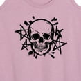 thumbnail image 3 of Instant Message - Skull And Stars - Women's Racerback Tank Top, 3 of 6