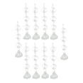 thumbnail image 2 of 20 Piezas De De Cristal Acrílico candeliere De Colgante Decoración Del, 2 of 8