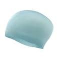 thumbnail image 1 of Gorro de natación TYR para adultos, pelo largo, silicona, sin arrugas, para nadar, 1 of 1
