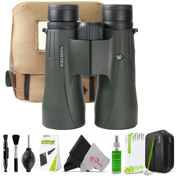Vortex Jumelles HD Viper 10x50 V202 + Kit de Nettoyage Professionnel Vivitar