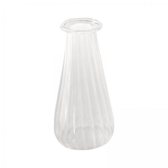 2x Jarrón de Cristal de Casa de Muñecas en Miniatura, Tarro de Modelo de Jarrón, Accesorios de Bricolaje, Tarro de Juguetes de Flores de Tarro de Mode 2 piezas