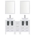 thumbnail image 2 of LessCare Modern 72'' Double Bathroom Vanity Set with Mirror, 2 of 2