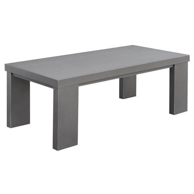 Furniture of America Table Basse Patio Moderne Gonda en Gris