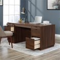 thumbnail image 6 of Pemberly Row Engineered Wood Executive Desk in Spiced Mahogany, 6 of 17