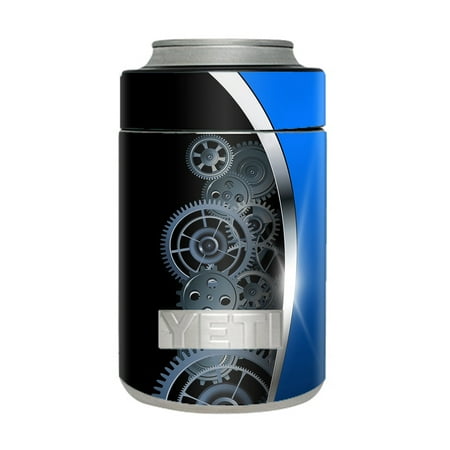 - Skin Decal For Yeti 12 Oz Rambler Colster Can Cup / Mechanical Gears Motion