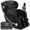Black, variant on Zero Gravity Full Body Massage Chair with 10 Fixed Rollers, Soothing Heat Function, Deep-Kneading Foot Massager, Bluetooth Speakers, Black