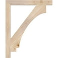 thumbnail image 3 of Ekena Millwork 3 1/2"W x 34"D x 42"H Imperial Block Smooth Bracket, Douglas Fir, 3 of 4