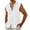 White, variant on Horkkom Button Down Shirt Men Summer Solid Color Tank Tops Linen Beach Shirts Casual Sleeveless Shirts